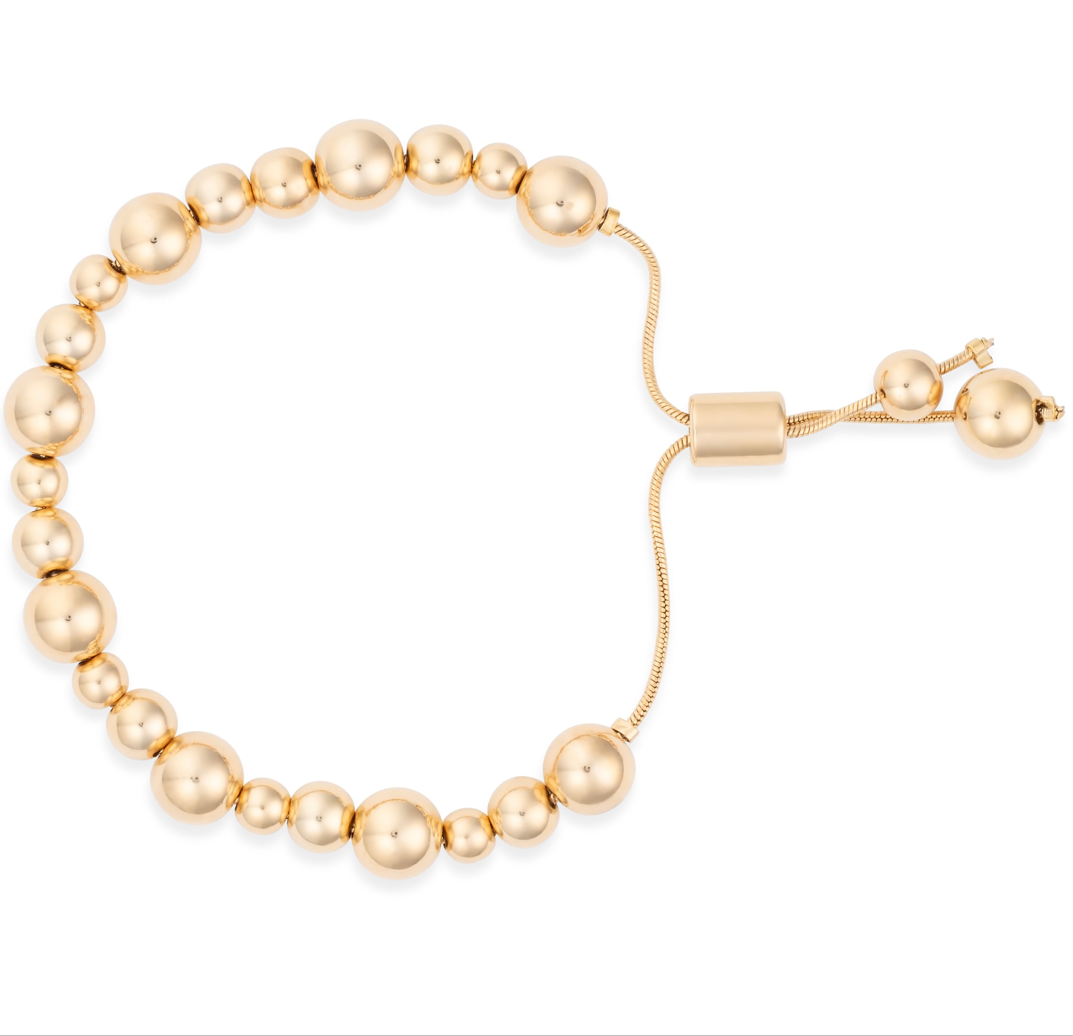 Classic Mixed Gold Bead Bracelet