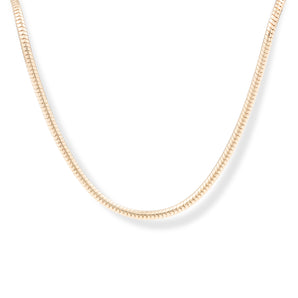 Snake Chain Necklace, 16"