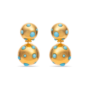 Dotted Lantern Earrings