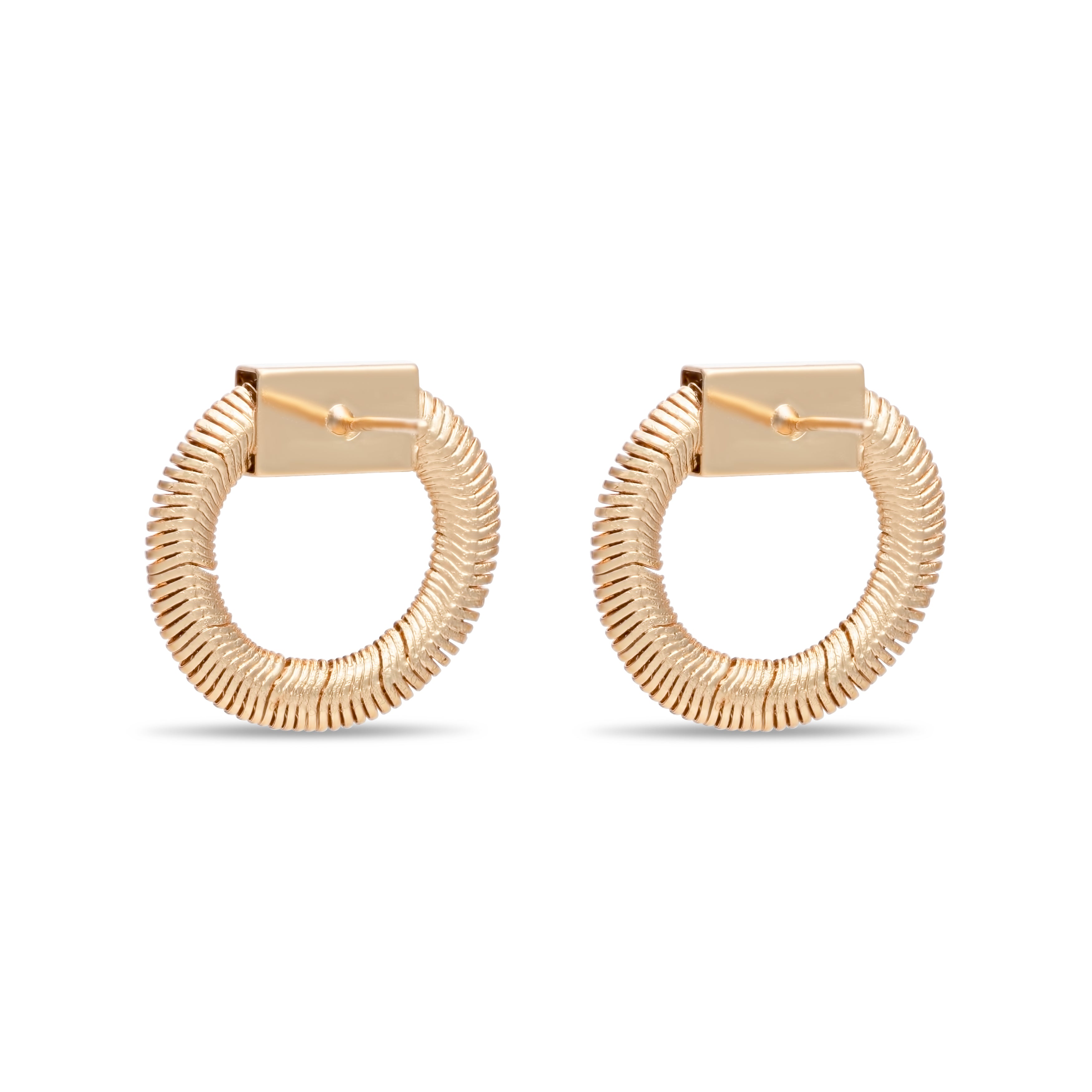 Snake Chain Hoop Earring