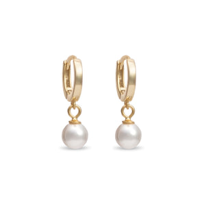Petit Pearl Drop Earrings