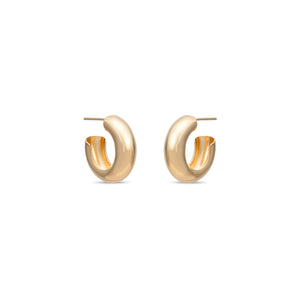 Small Hoop Earring, Yellow Gold