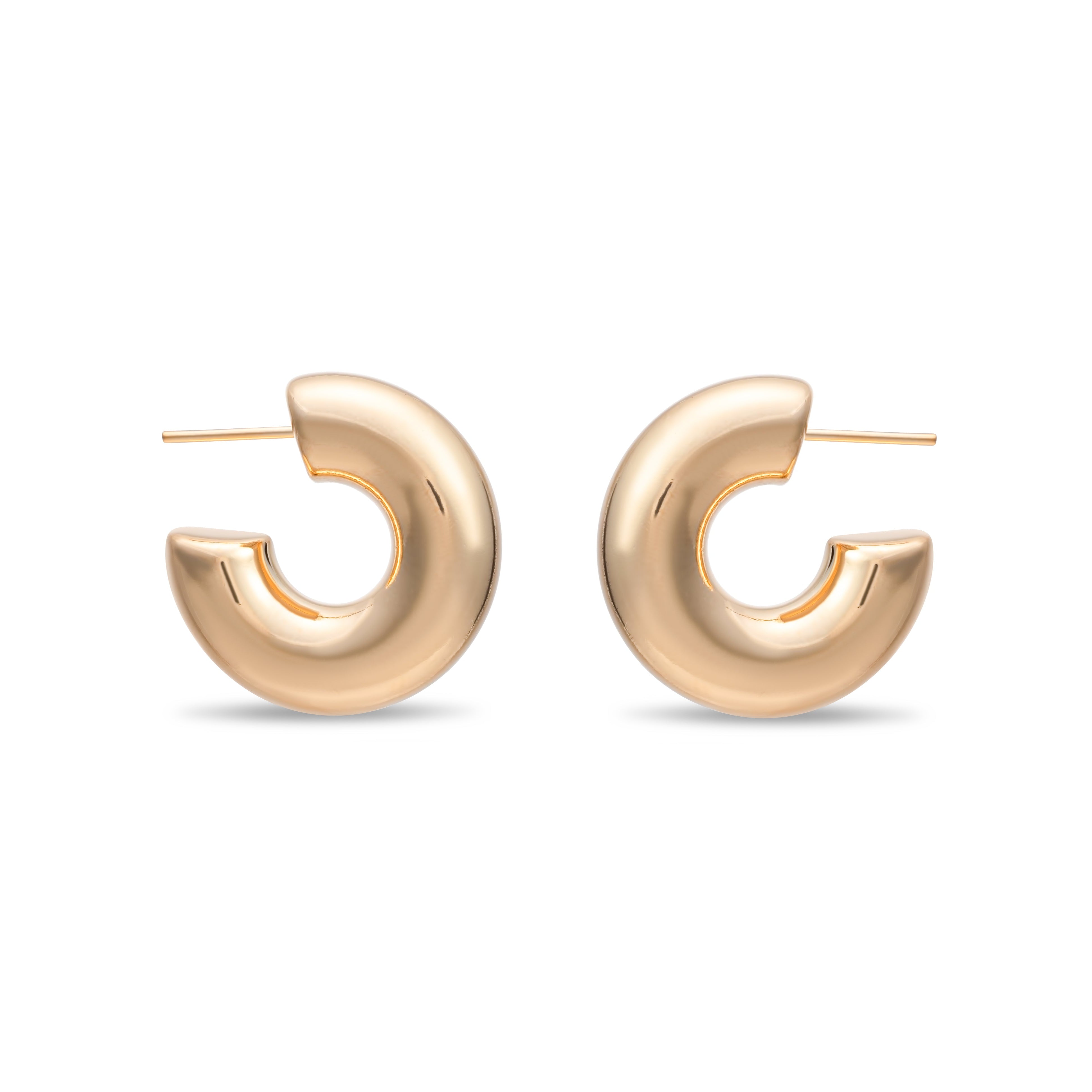 Chunky Hoop Earring, 25mm