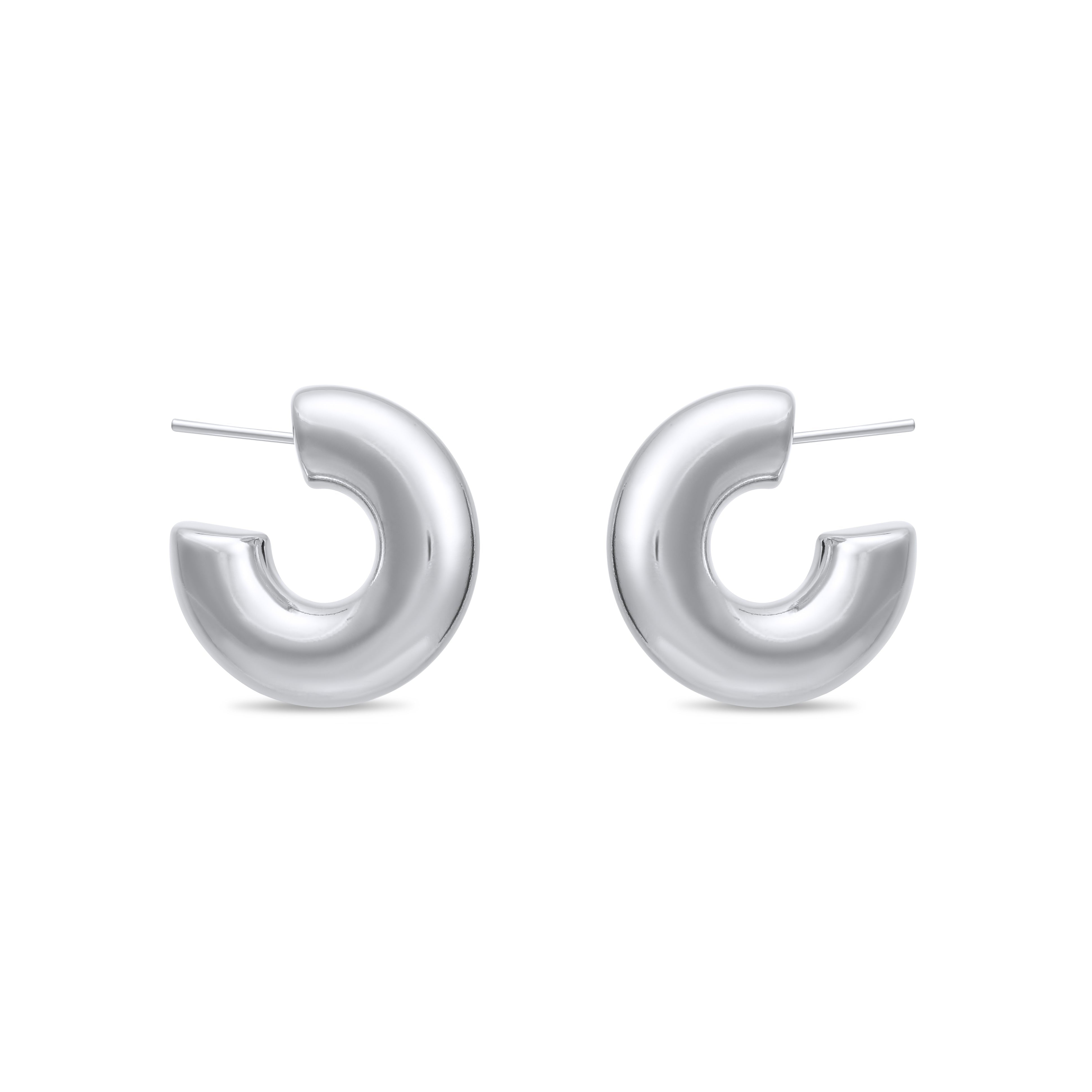 Chunky Hoop Earring, 25mm