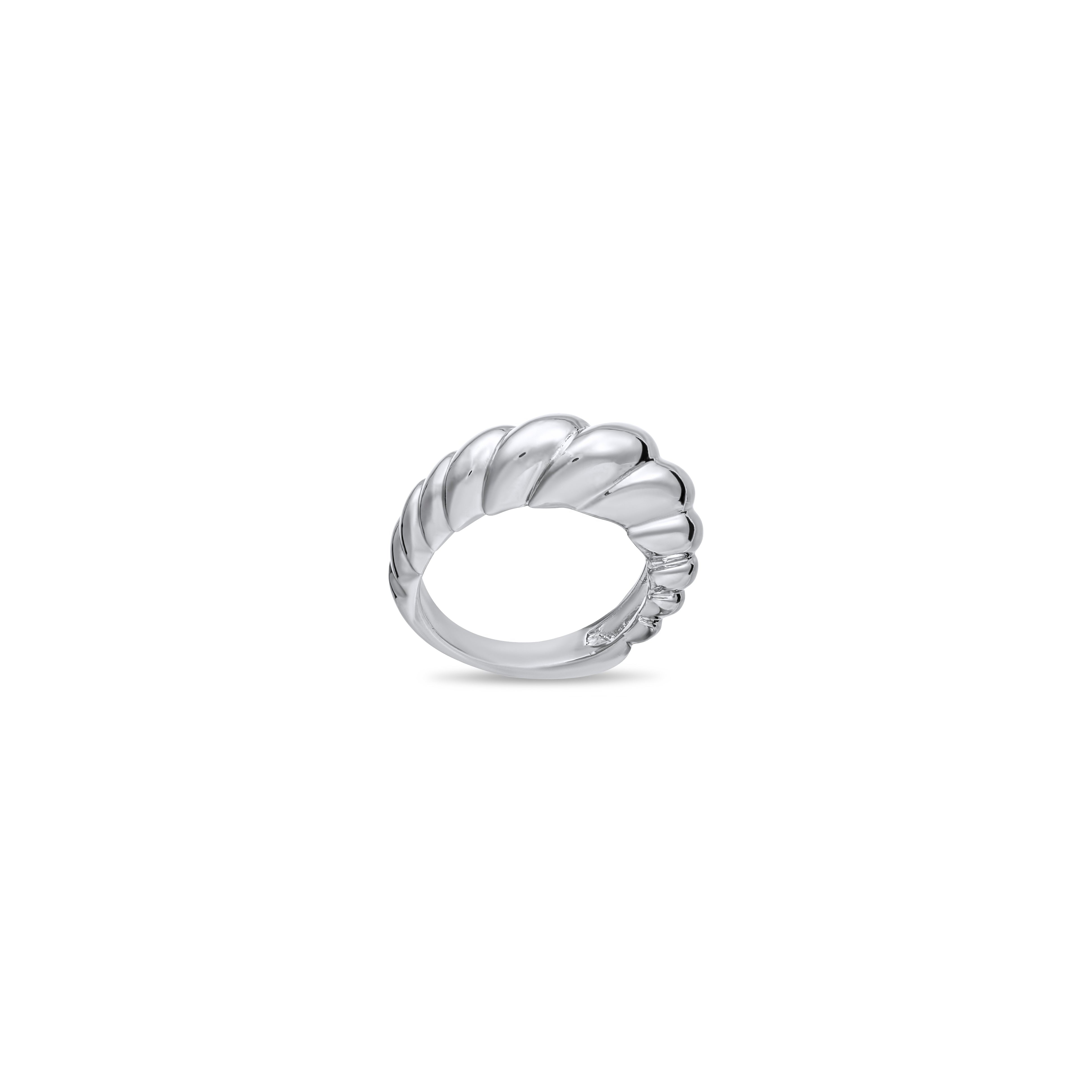 Twisted Croissant Ring
