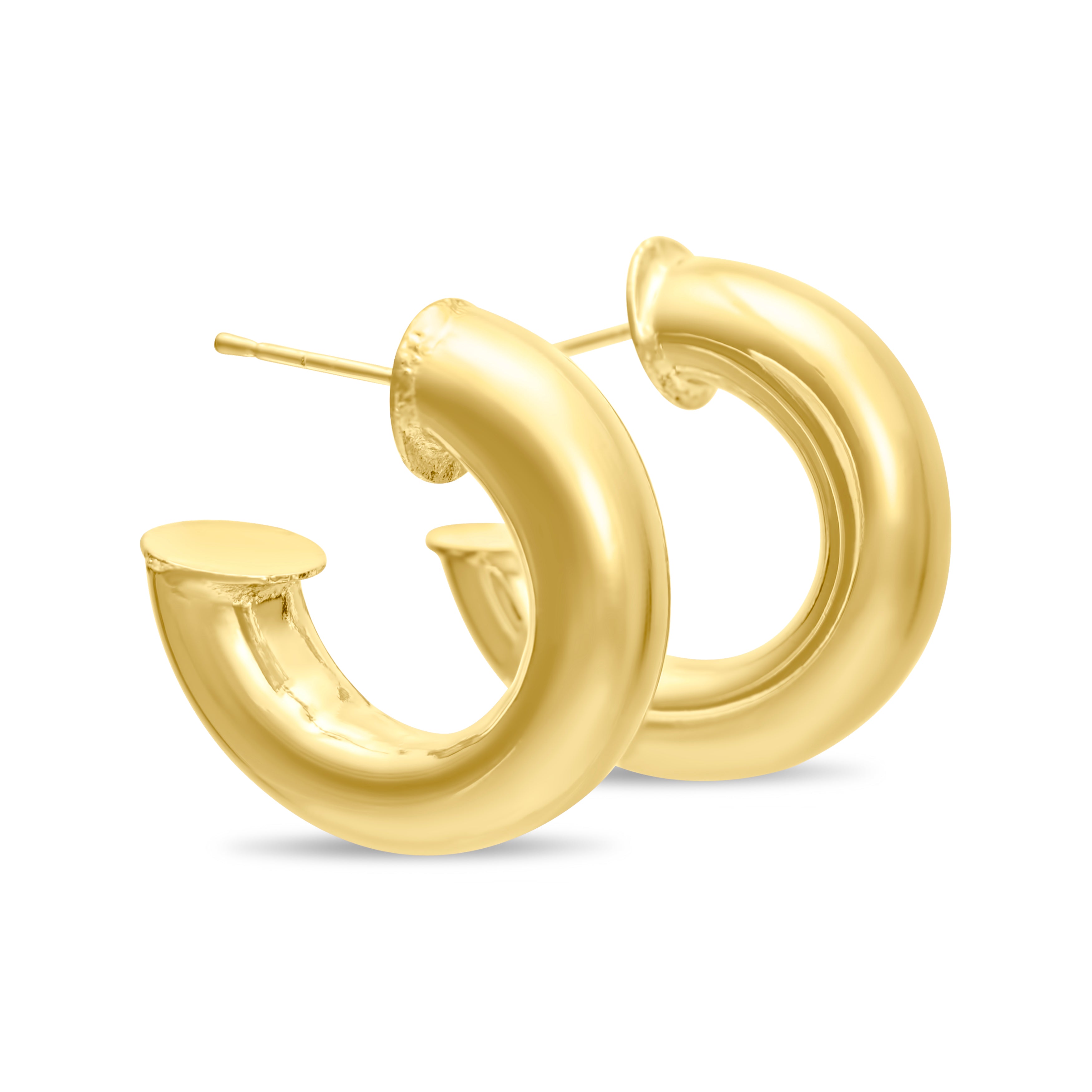 Signature Thea Open Hoop Earrings, 25mm