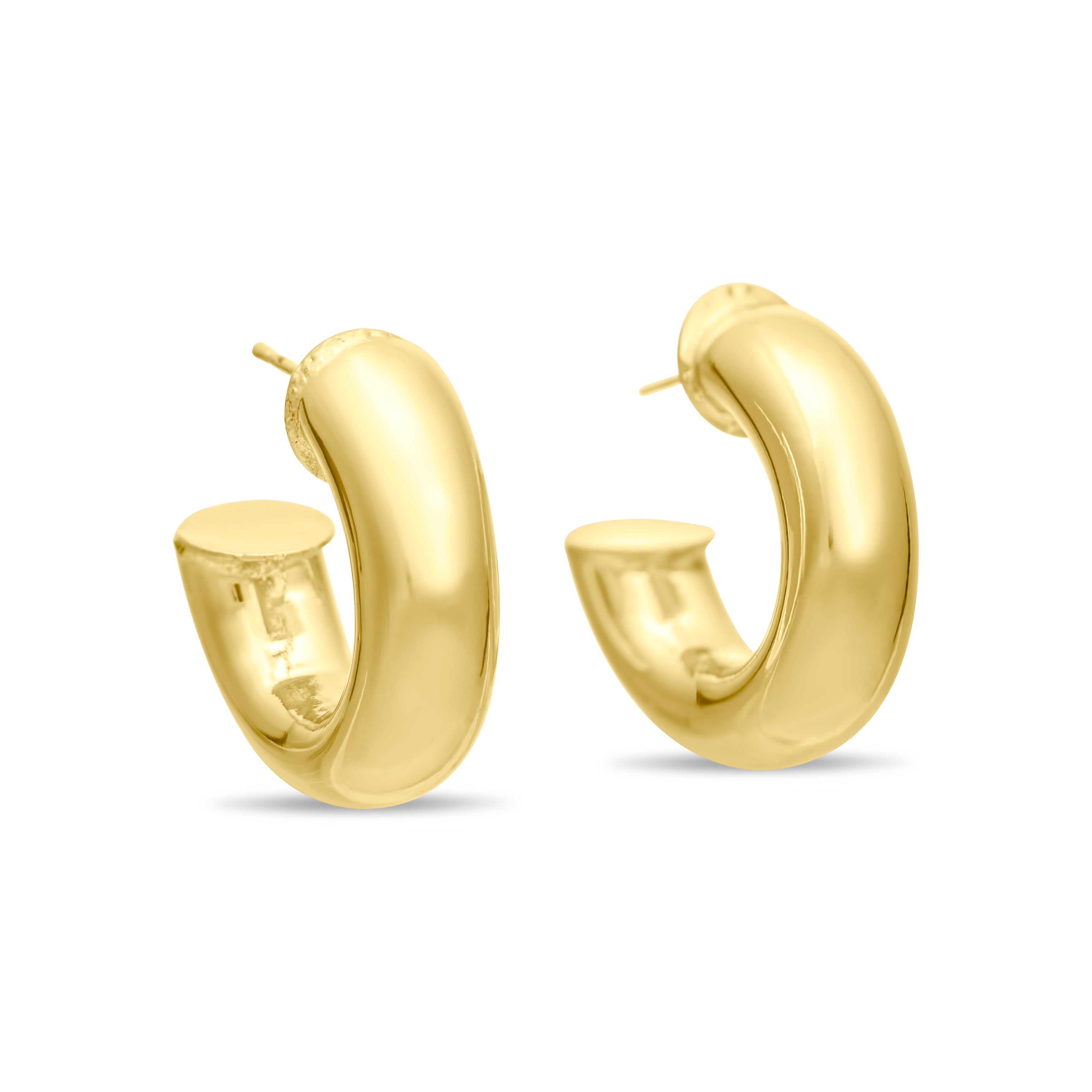 Signature Thea Open Hoop Earrings, 25mm