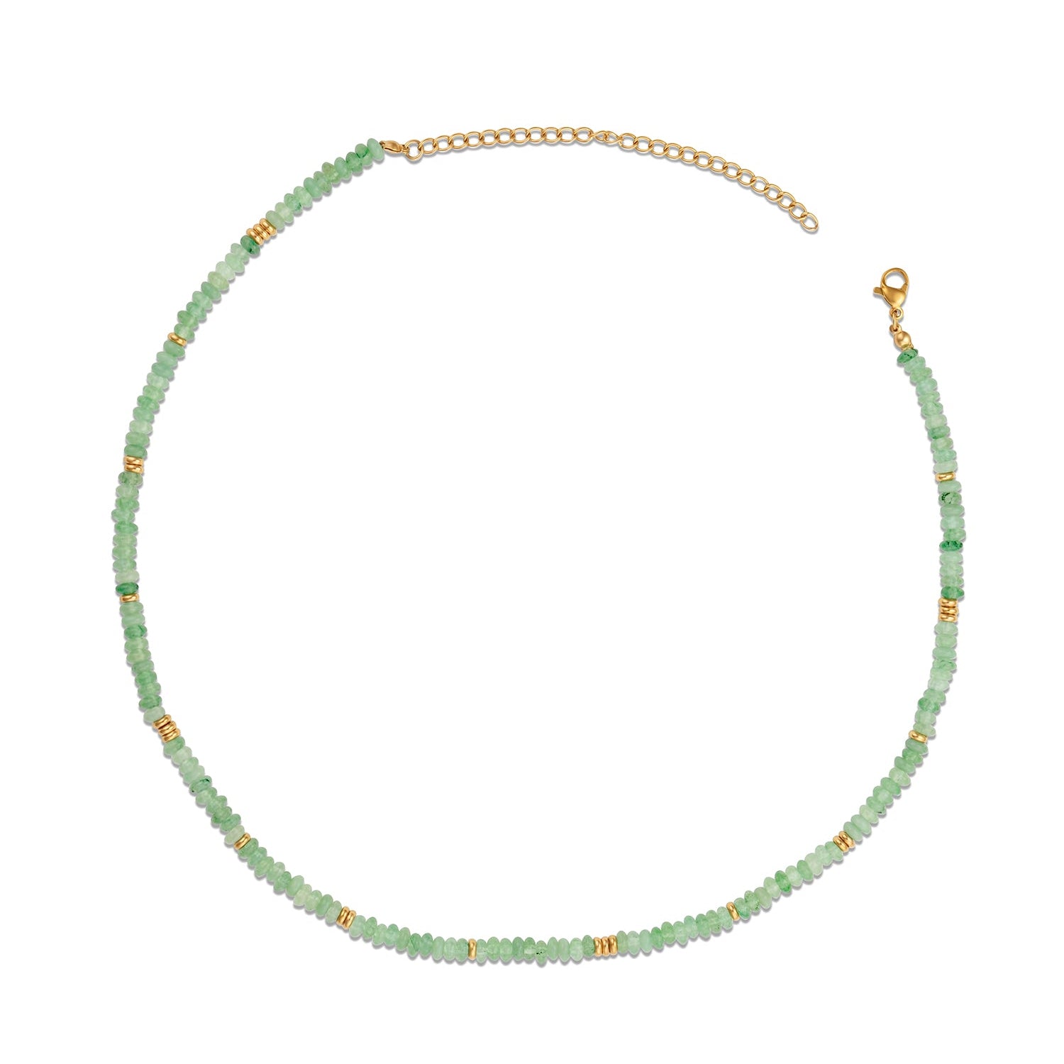Poppy Light Green Necklace