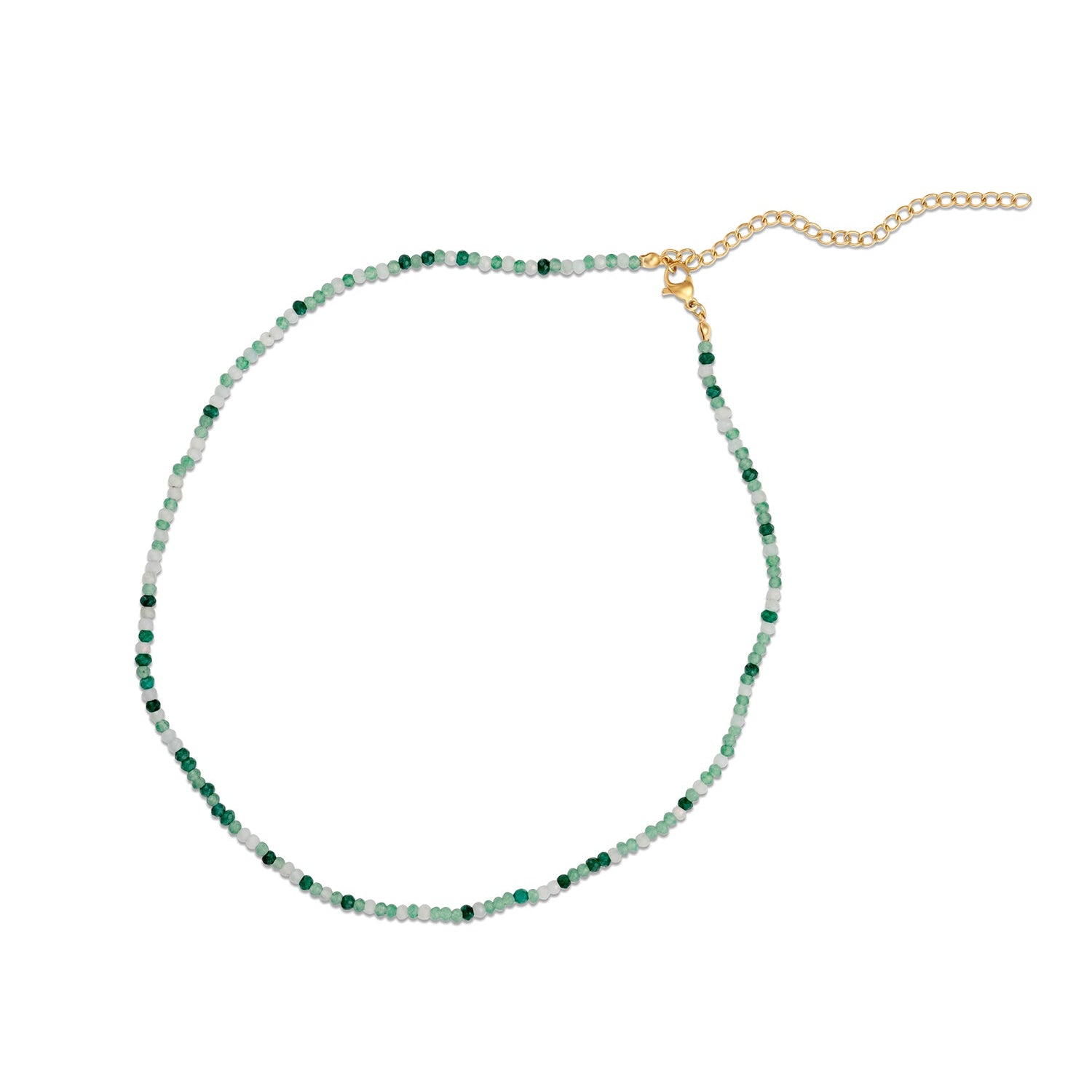 Poppy Green Necklace