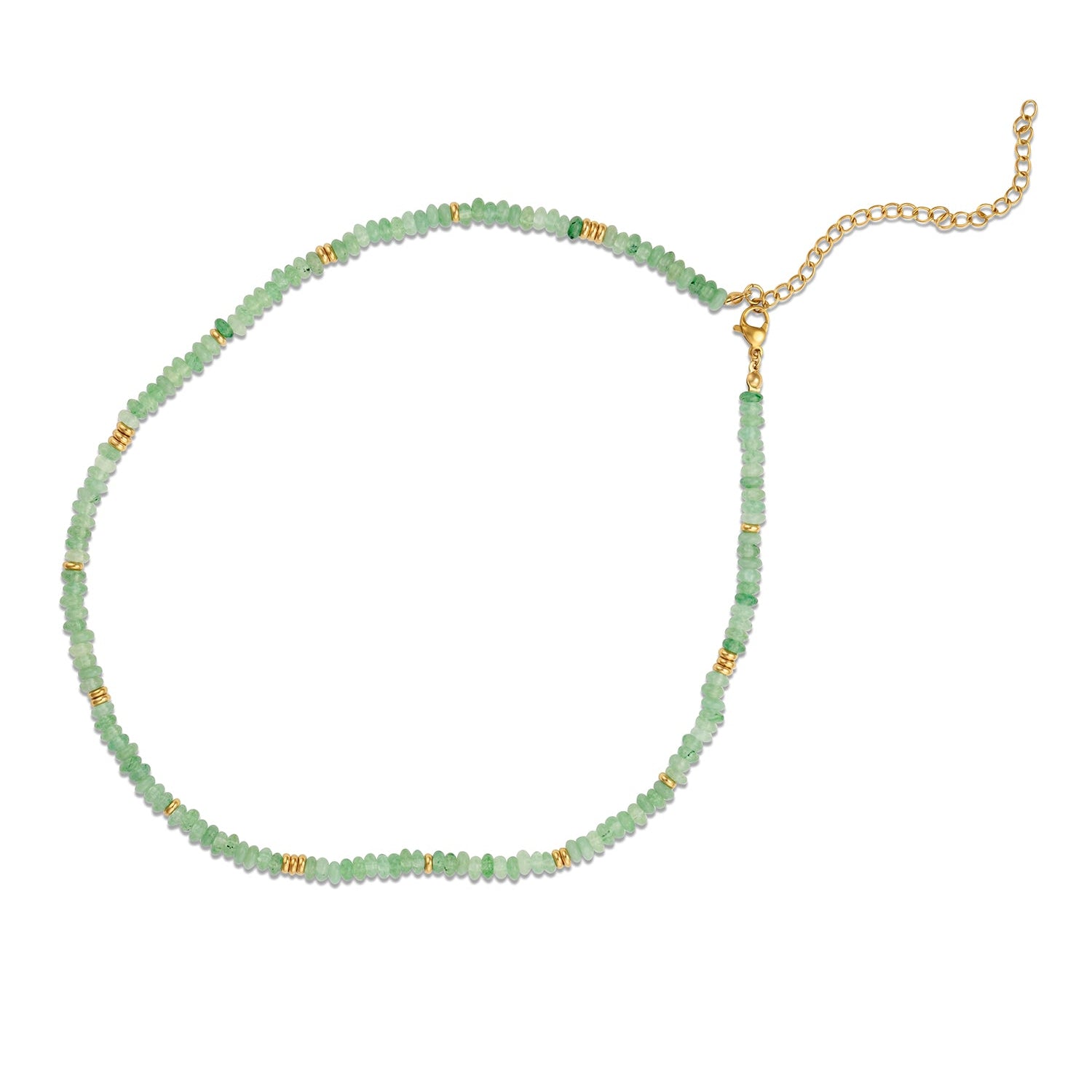 Poppy Light Green Necklace