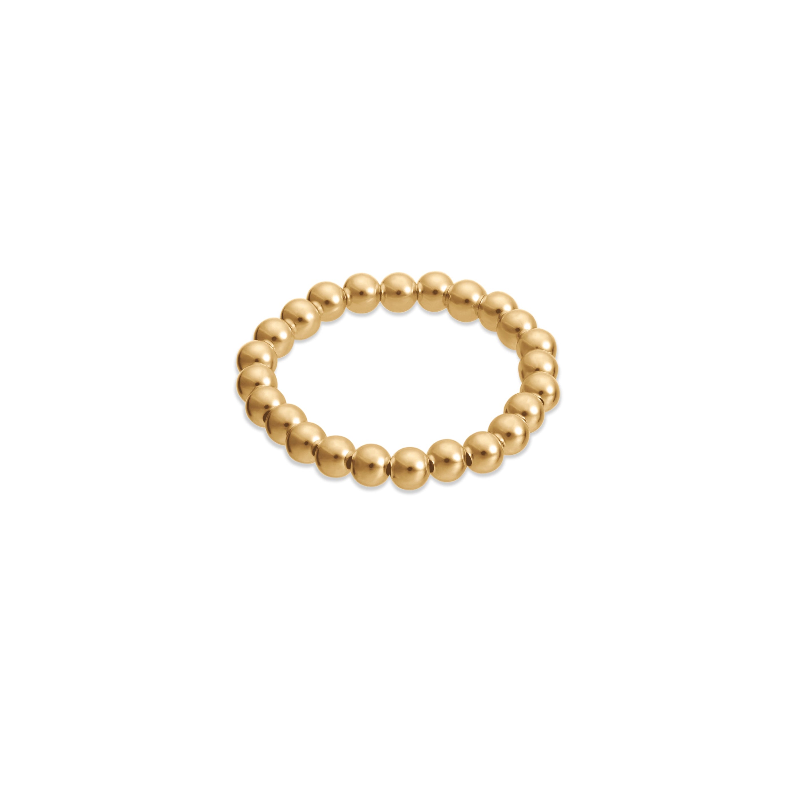 Beaded Stackable Stretch Ring