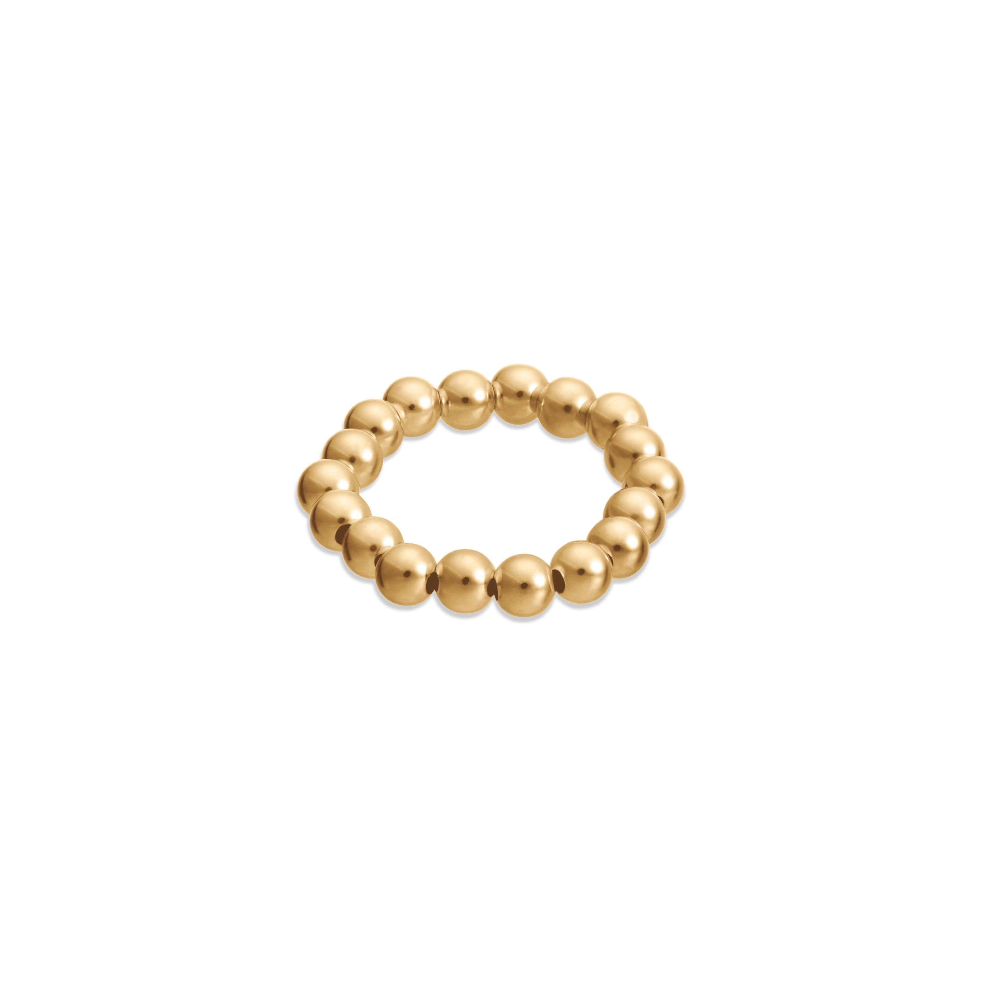 Beaded Stackable Stretch Ring