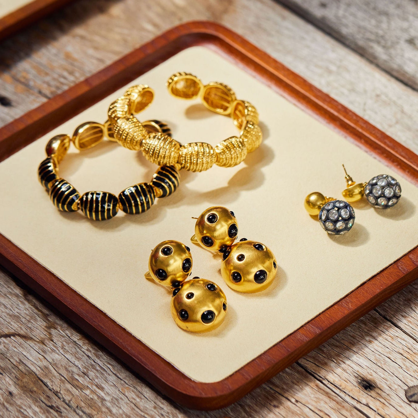 Dotted Lantern Earrings
