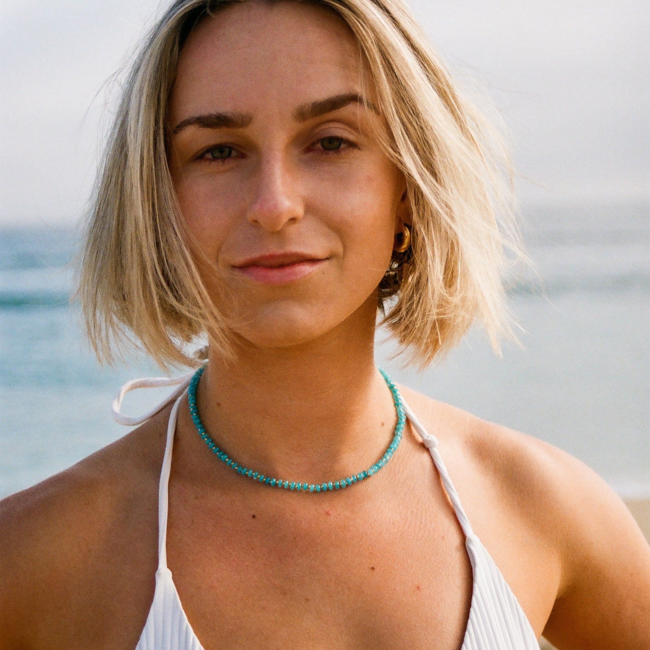 Poppy Turquoise Necklace