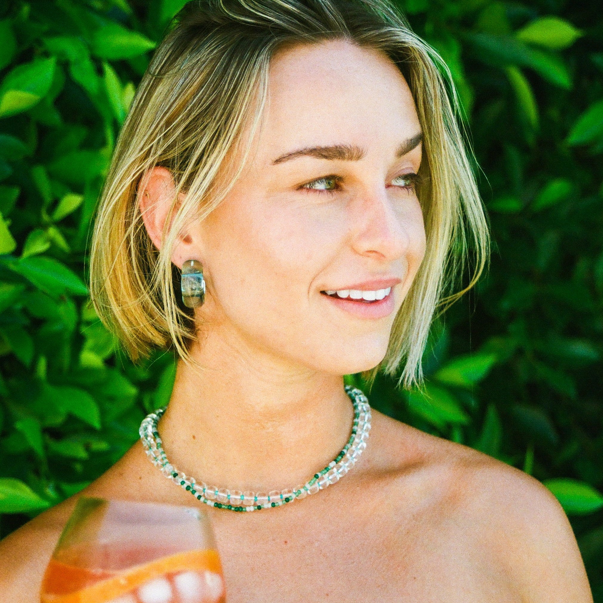 Palma Necklace, Turquoise