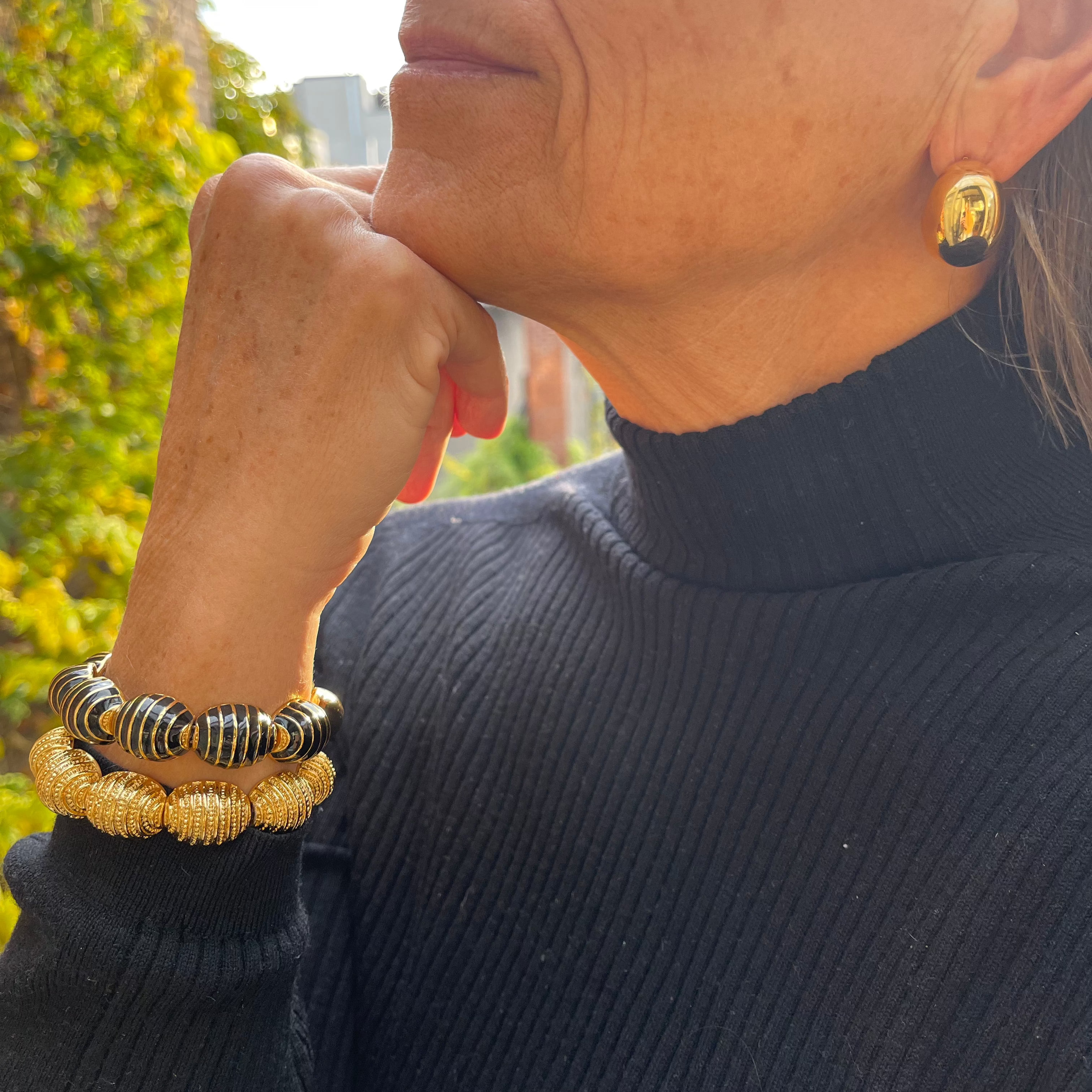 Scarab Cuff, Onyx