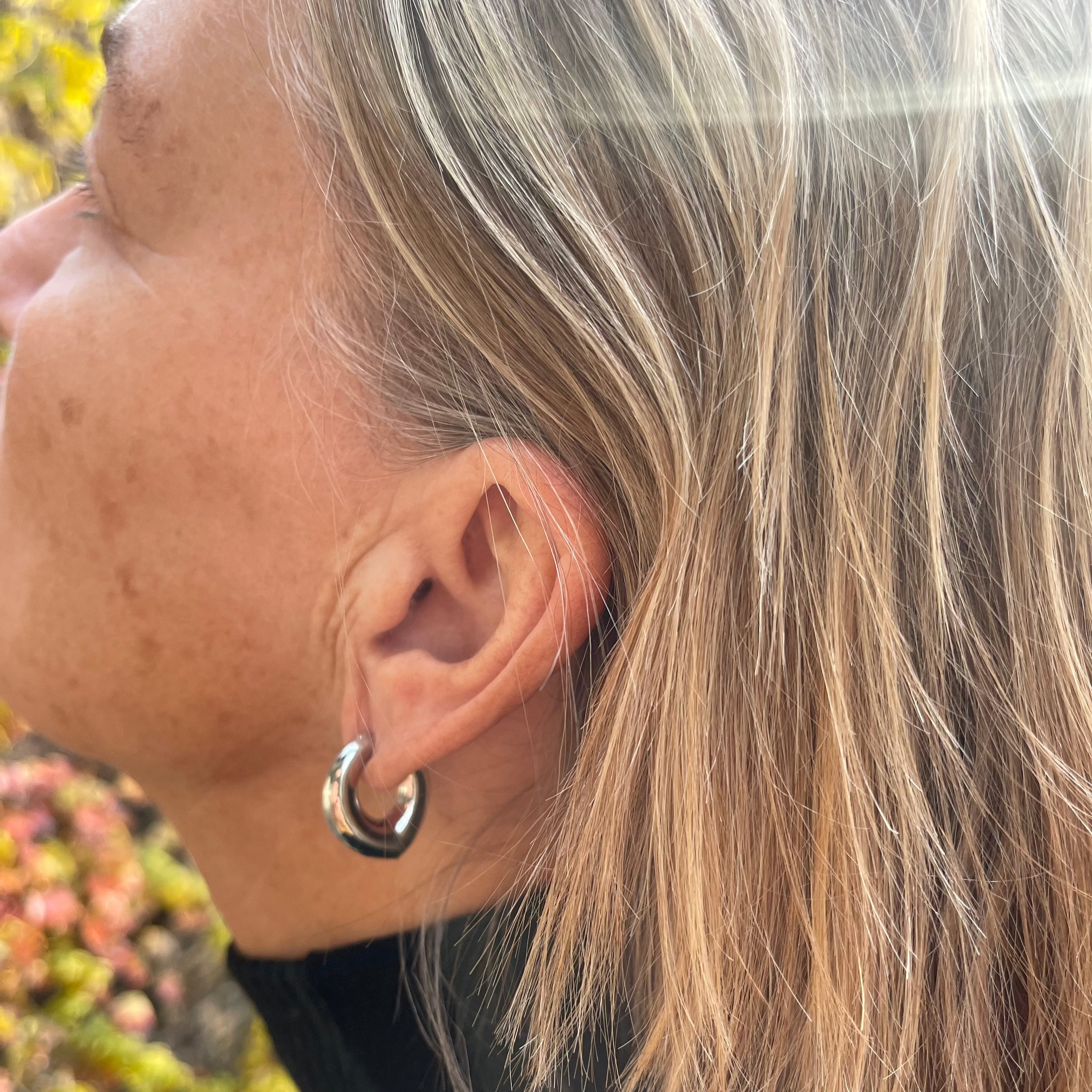 Geometric Hoop Earrings