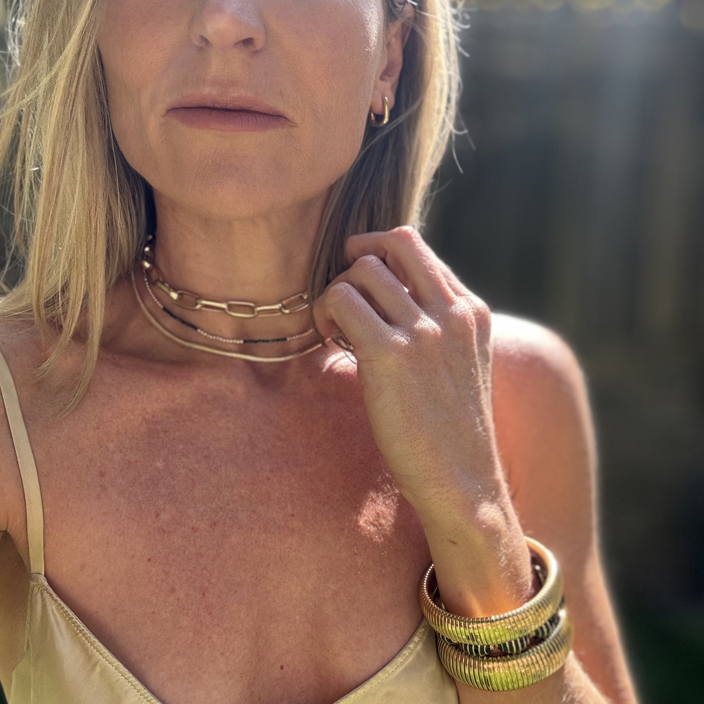 Bold Paper Clip Chain Necklace