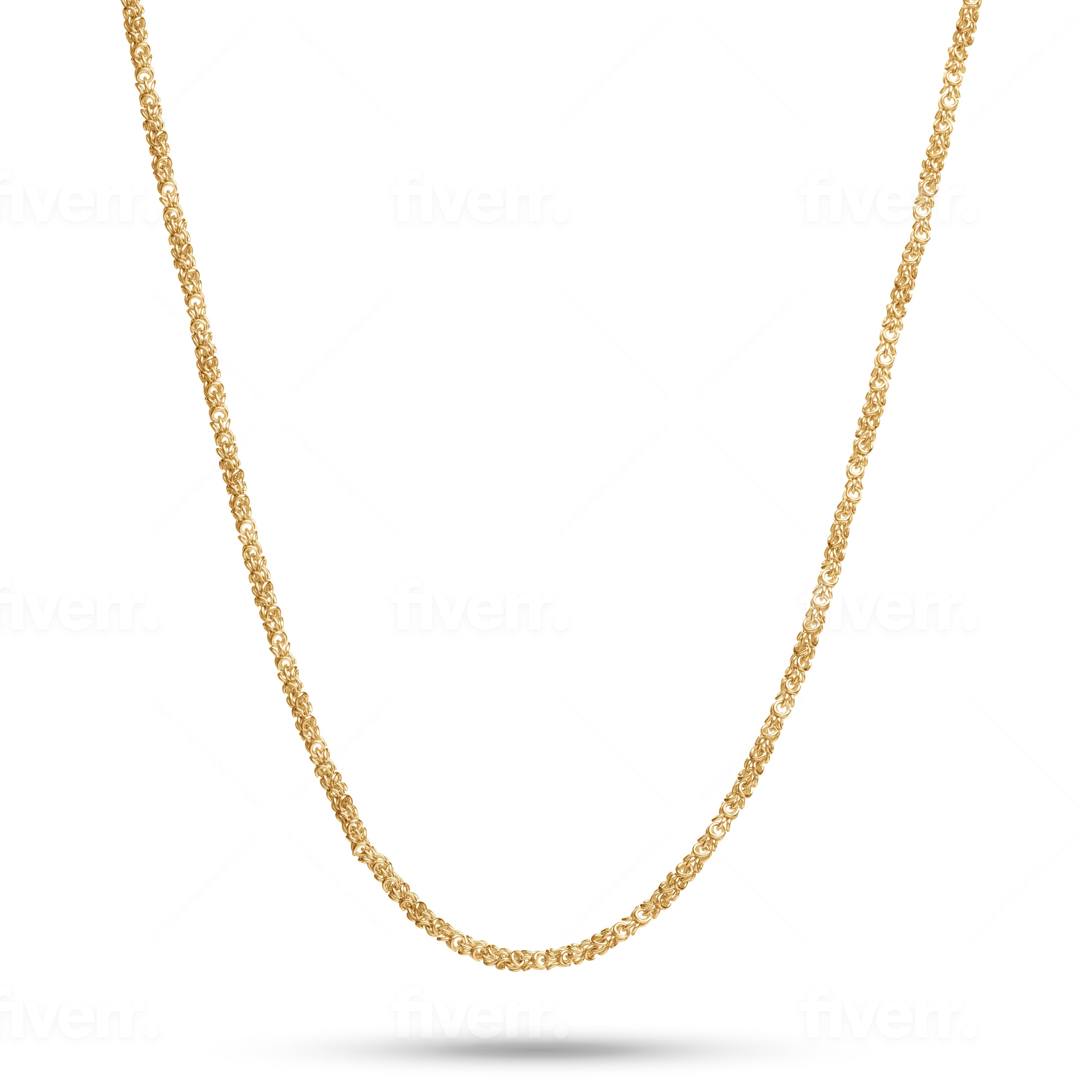 Mesh Chain Necklace