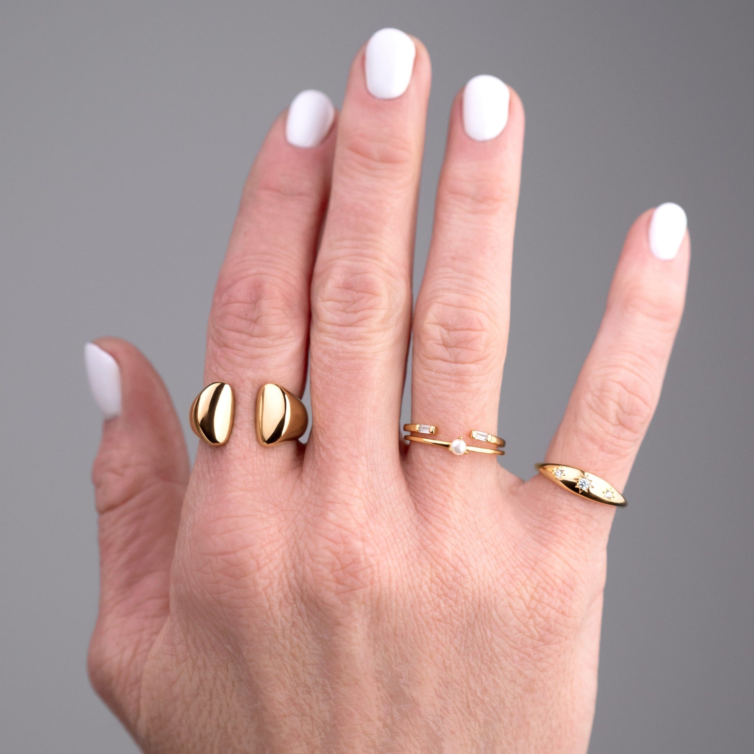 Baguette Open Ring
