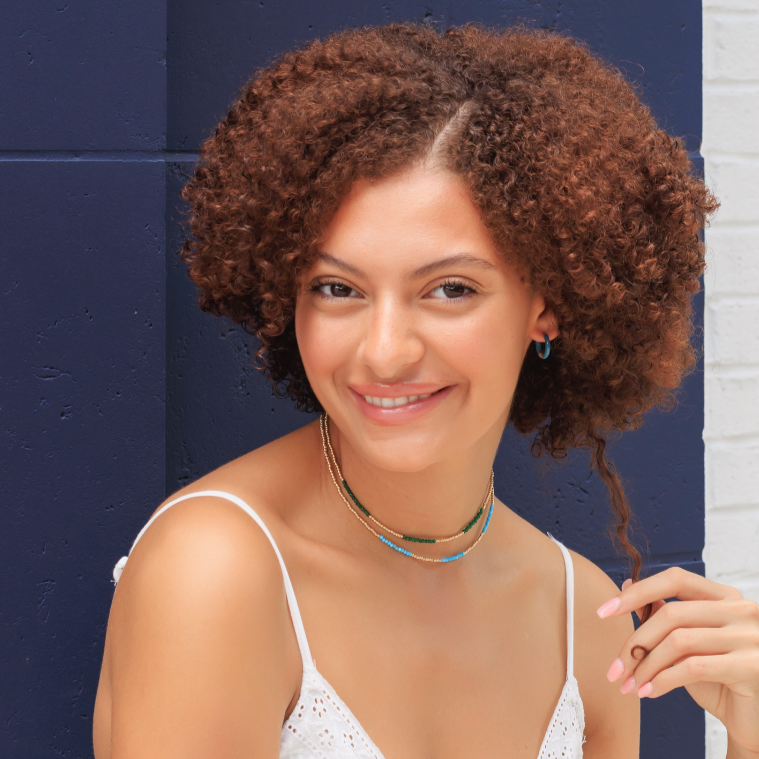 Colorblock Huggie Hoop Earrings