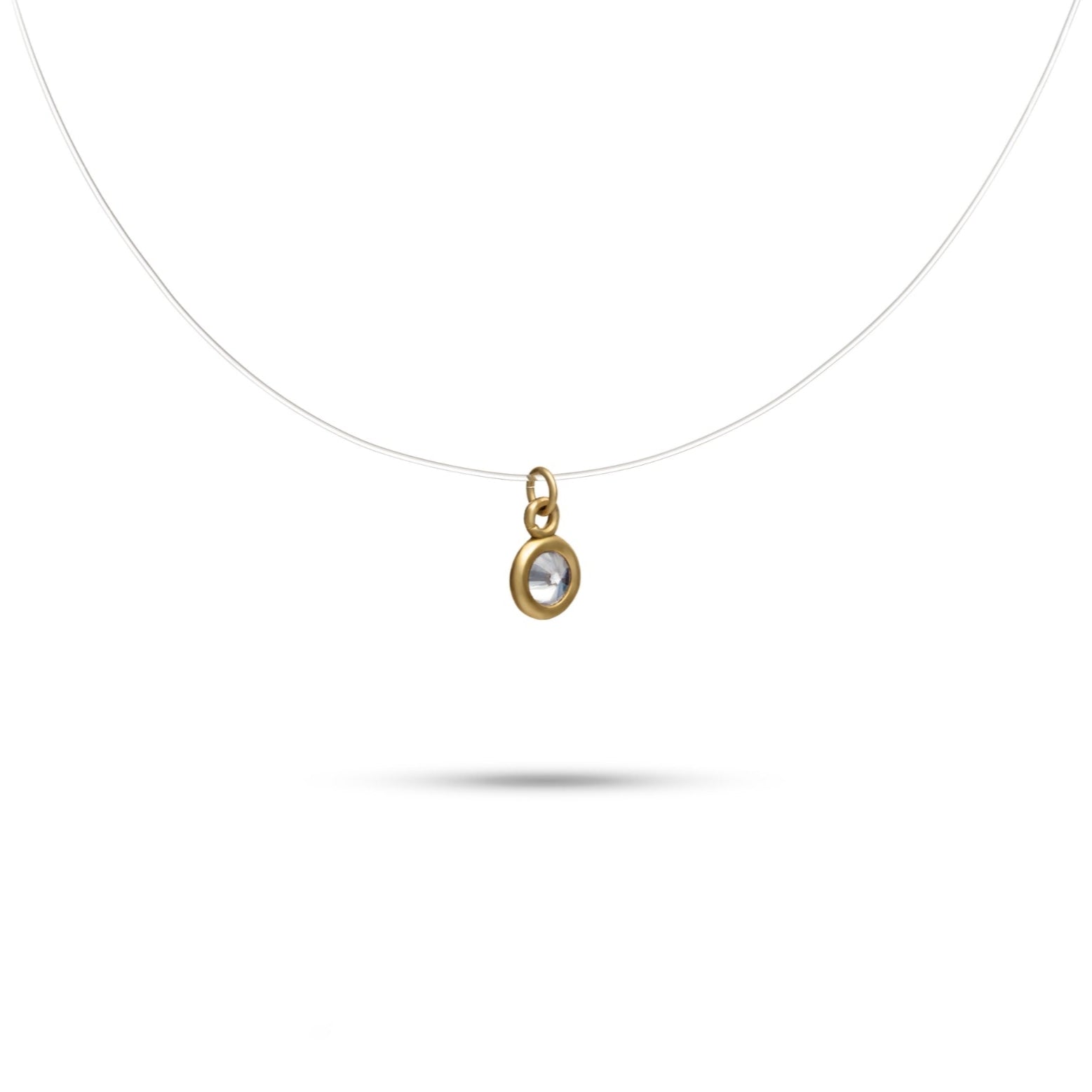 Floating Orb Pendant Necklace