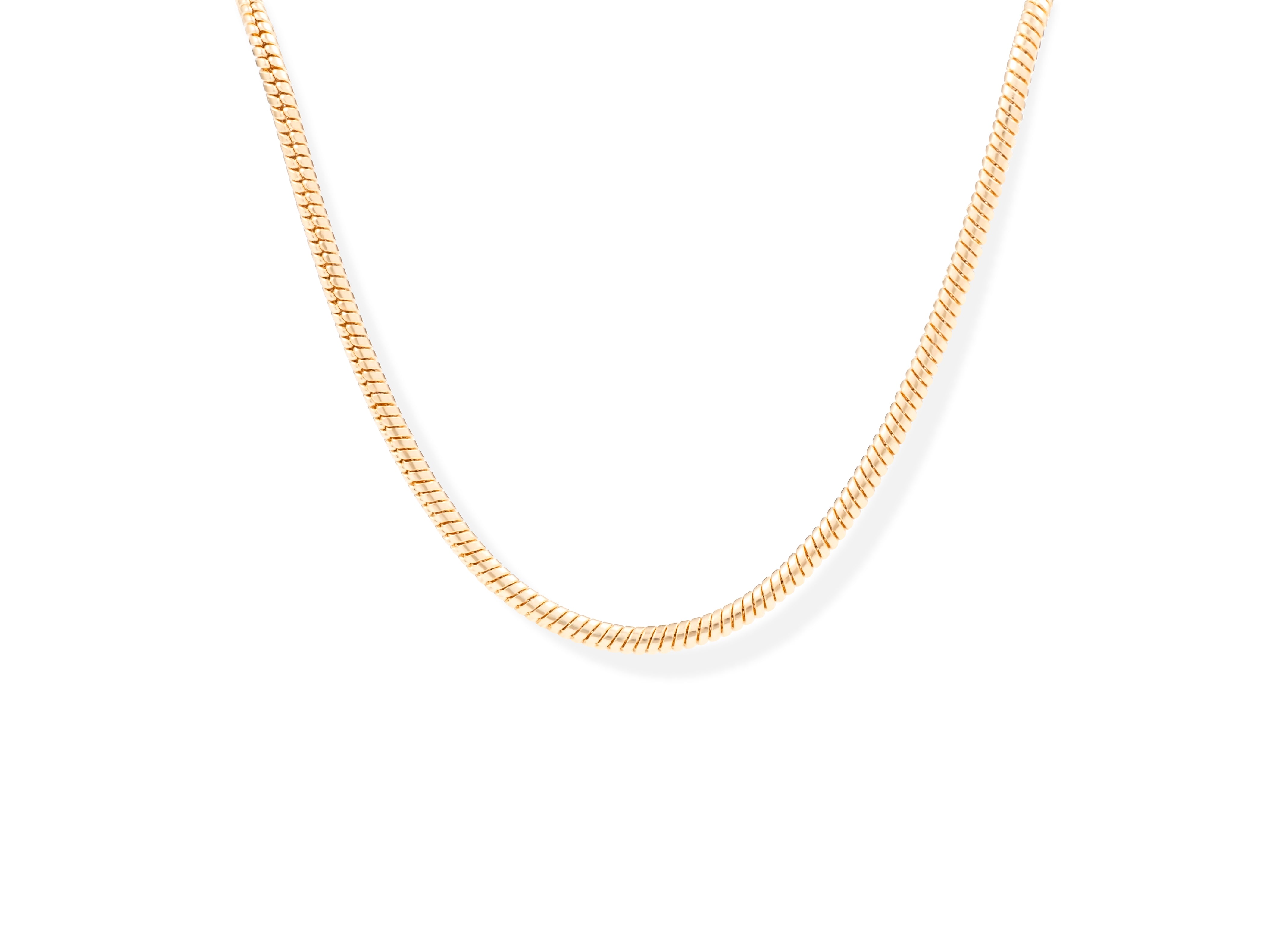Snake Chain Necklace, 18"
