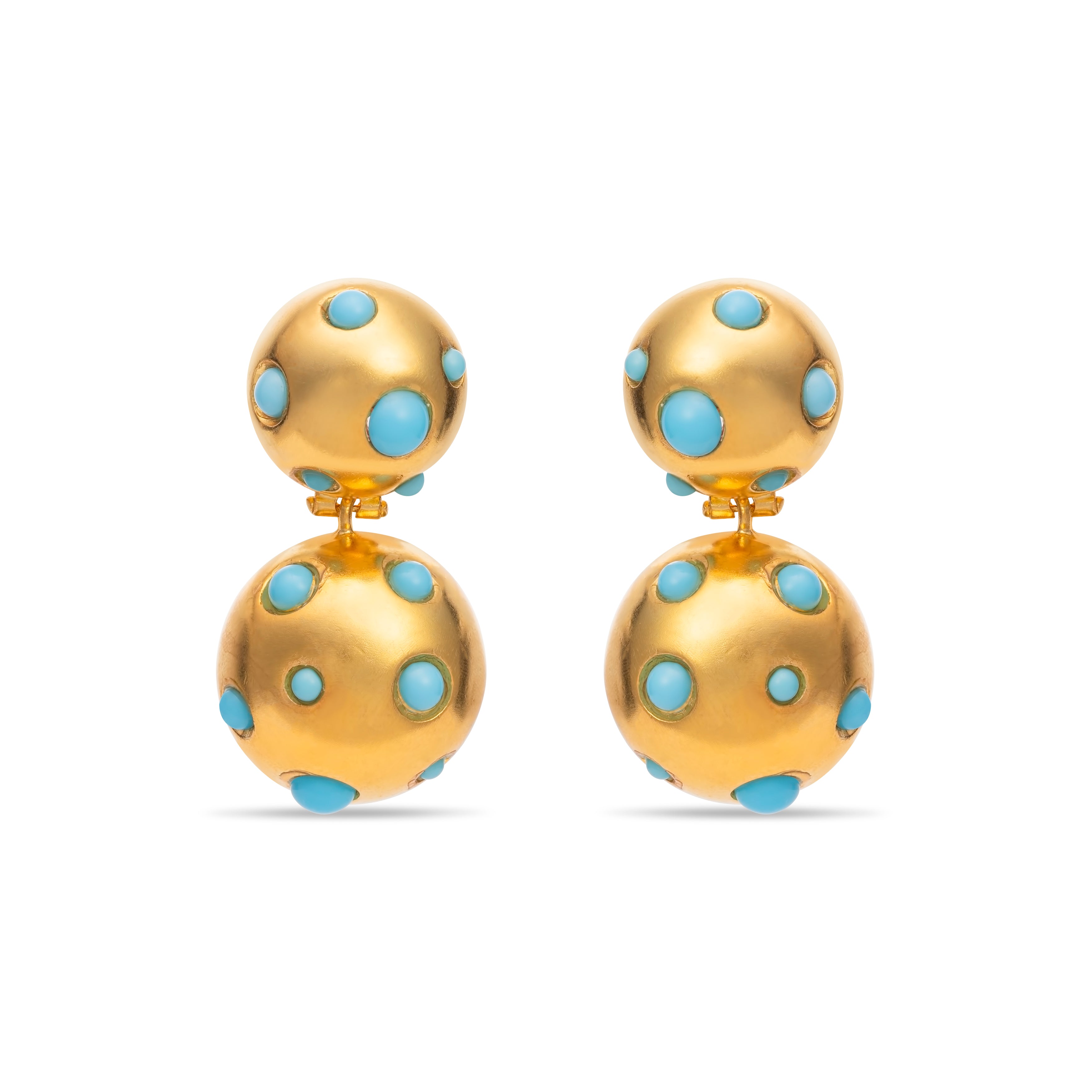 Dotted Lantern Earrings