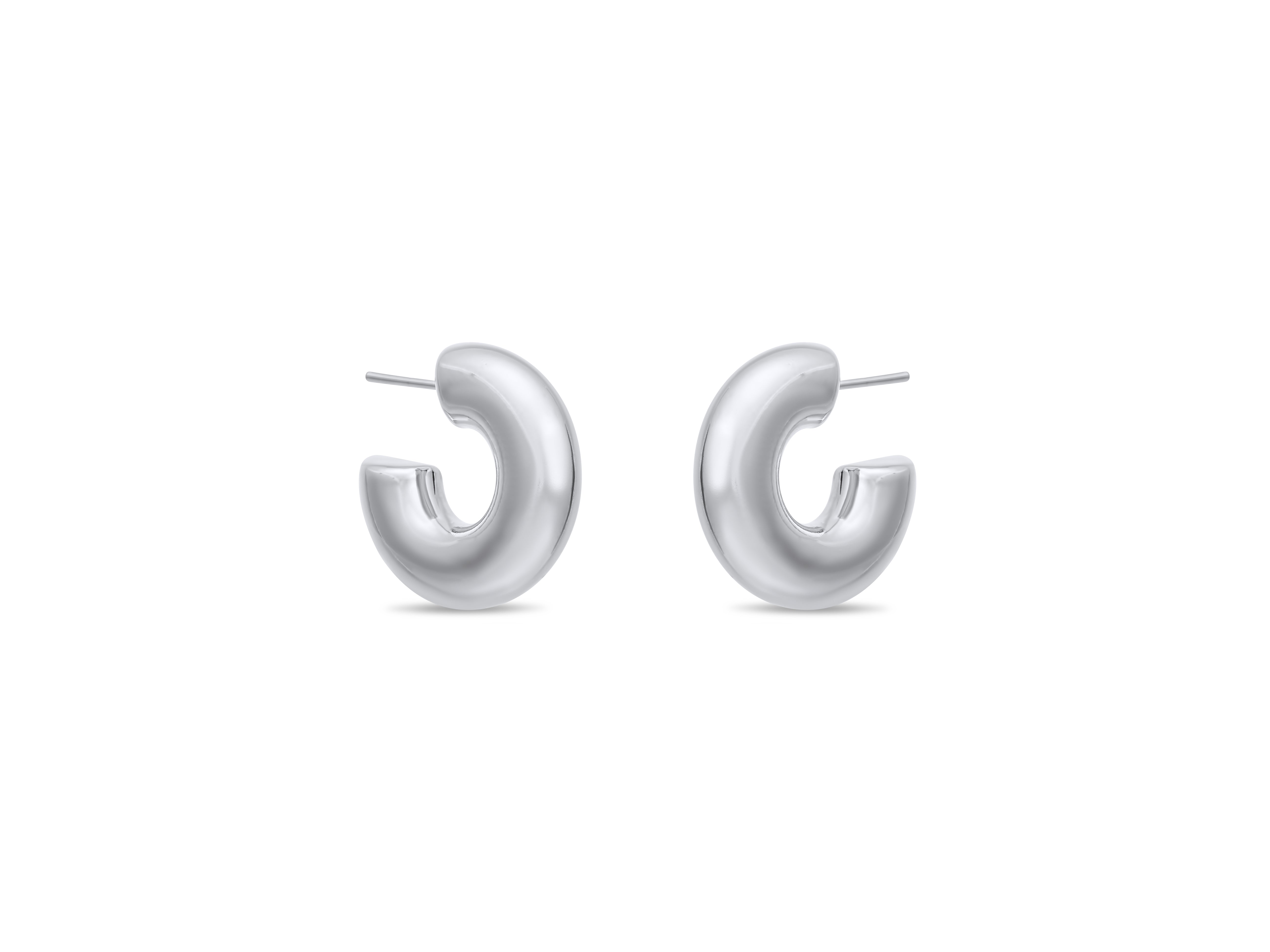 Chunky Hoop Earring, 25mm