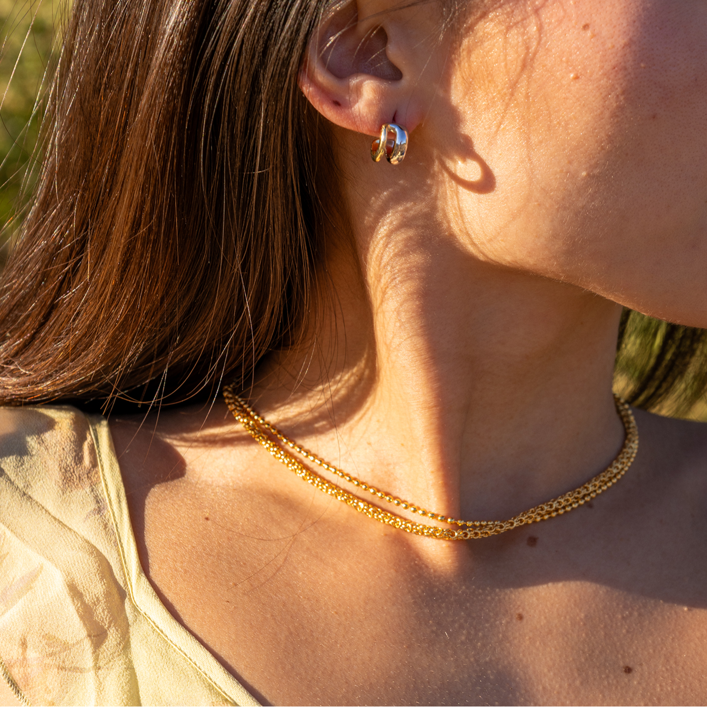 Mesh Chain Necklace